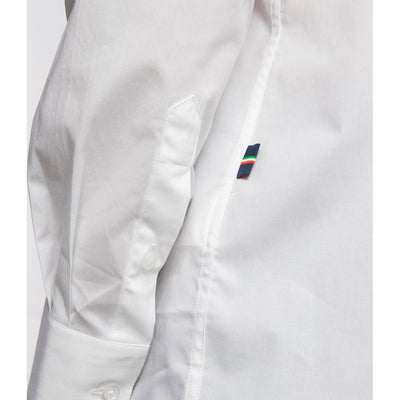Chemise homme en coton blanc Aeronautica Militare