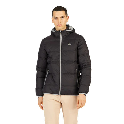 La Martina Zwart Nylon Herenjack