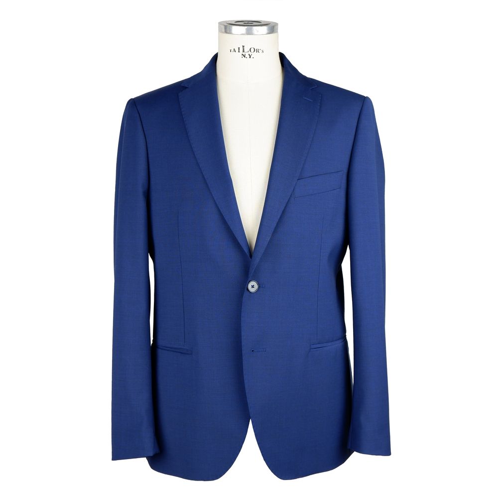Costume élégant à deux boutons pour homme Emilio Romanelli en bleu
