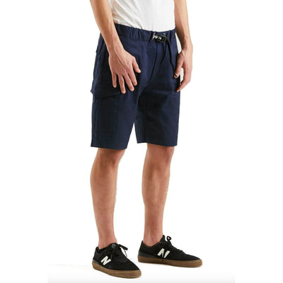 Short élégant en coton mélangé bleu Refrigiwear