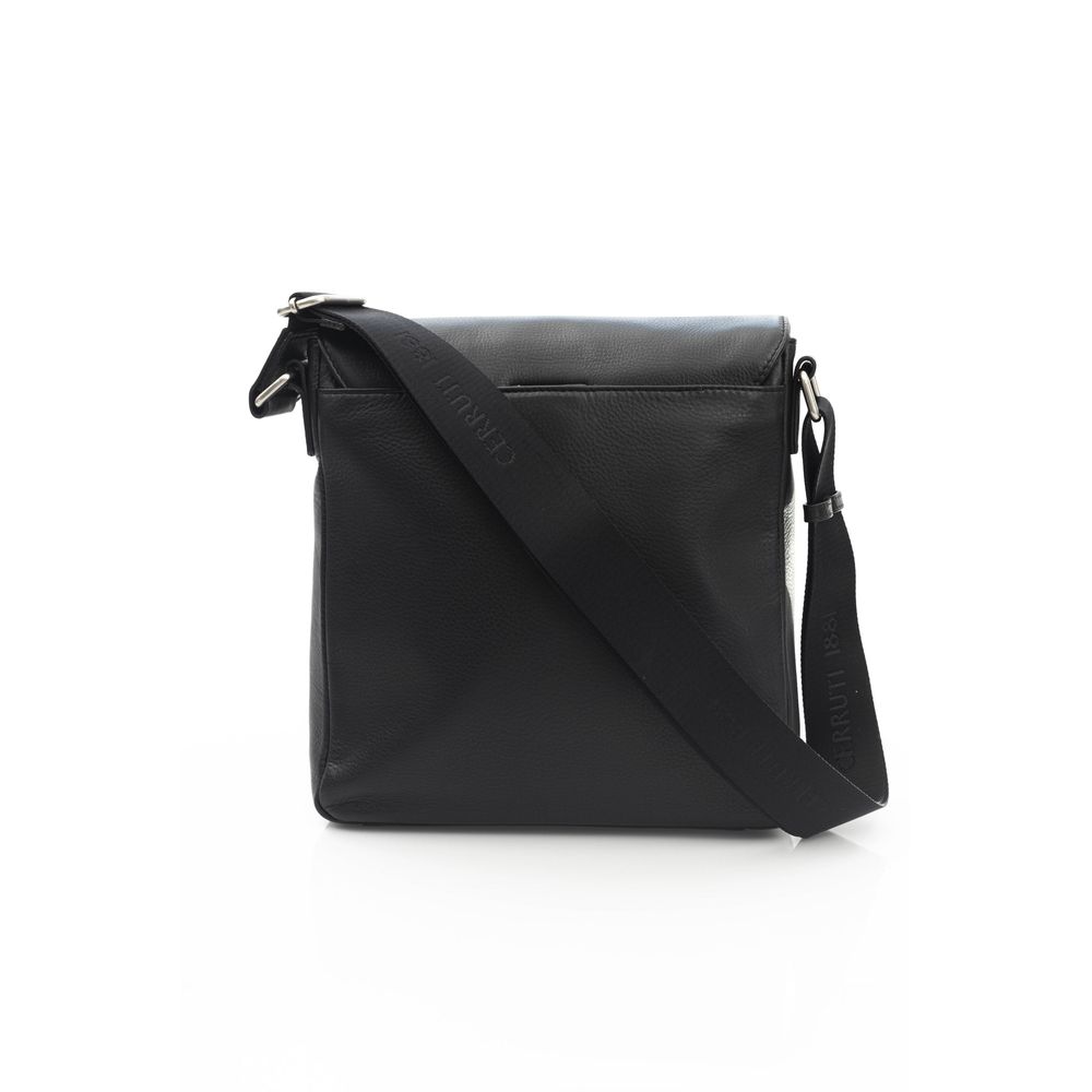 Cerruti 1881 Gele leren dames crossbodytas