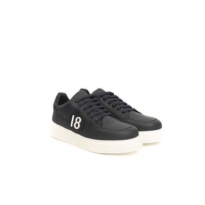 Cerruti 1881 blauwe koeienhuid heren sneaker