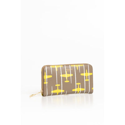 Trussardi beige leren damesportemonnee
