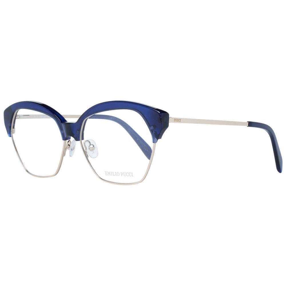 Montures de lunettes bleues pour femmes Emilio Pucci
