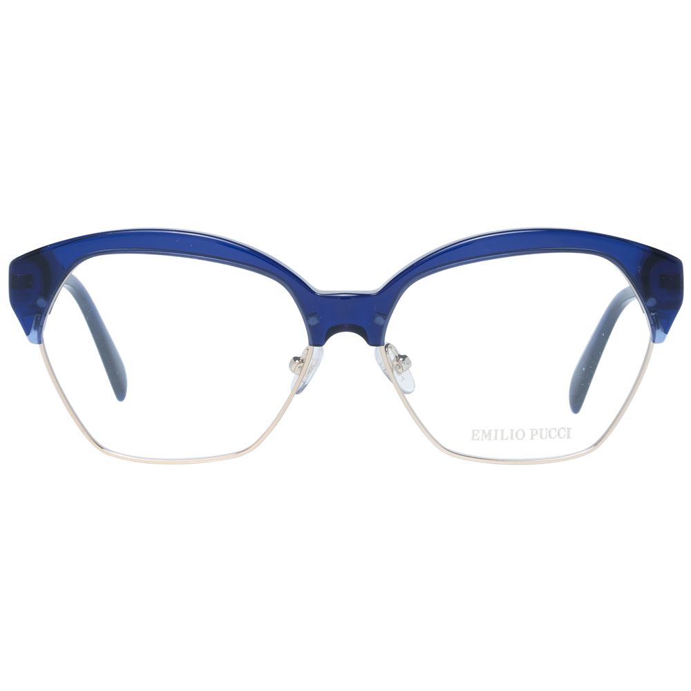 Montures de lunettes bleues pour femmes Emilio Pucci