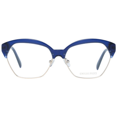 Montures de lunettes bleues pour femmes Emilio Pucci