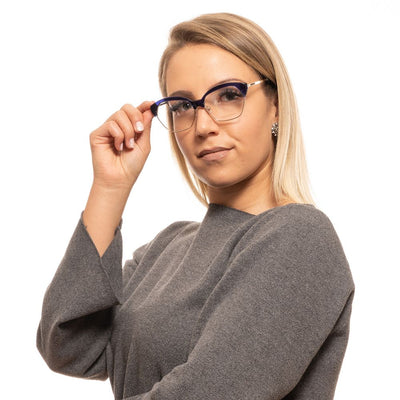 Montures de lunettes bleues pour femmes Emilio Pucci
