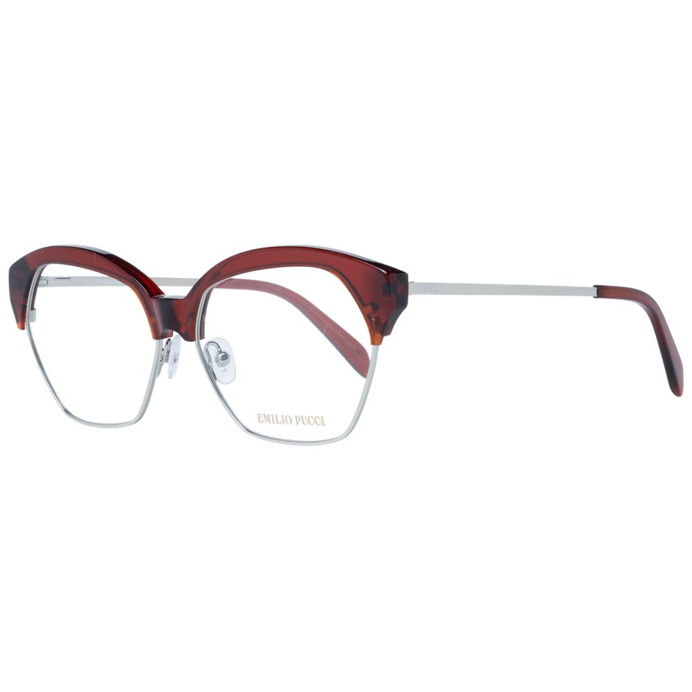 Montures de lunettes rouges pour femmes Emilio Pucci
