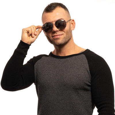 Lunettes de soleil Guess grises pour homme
