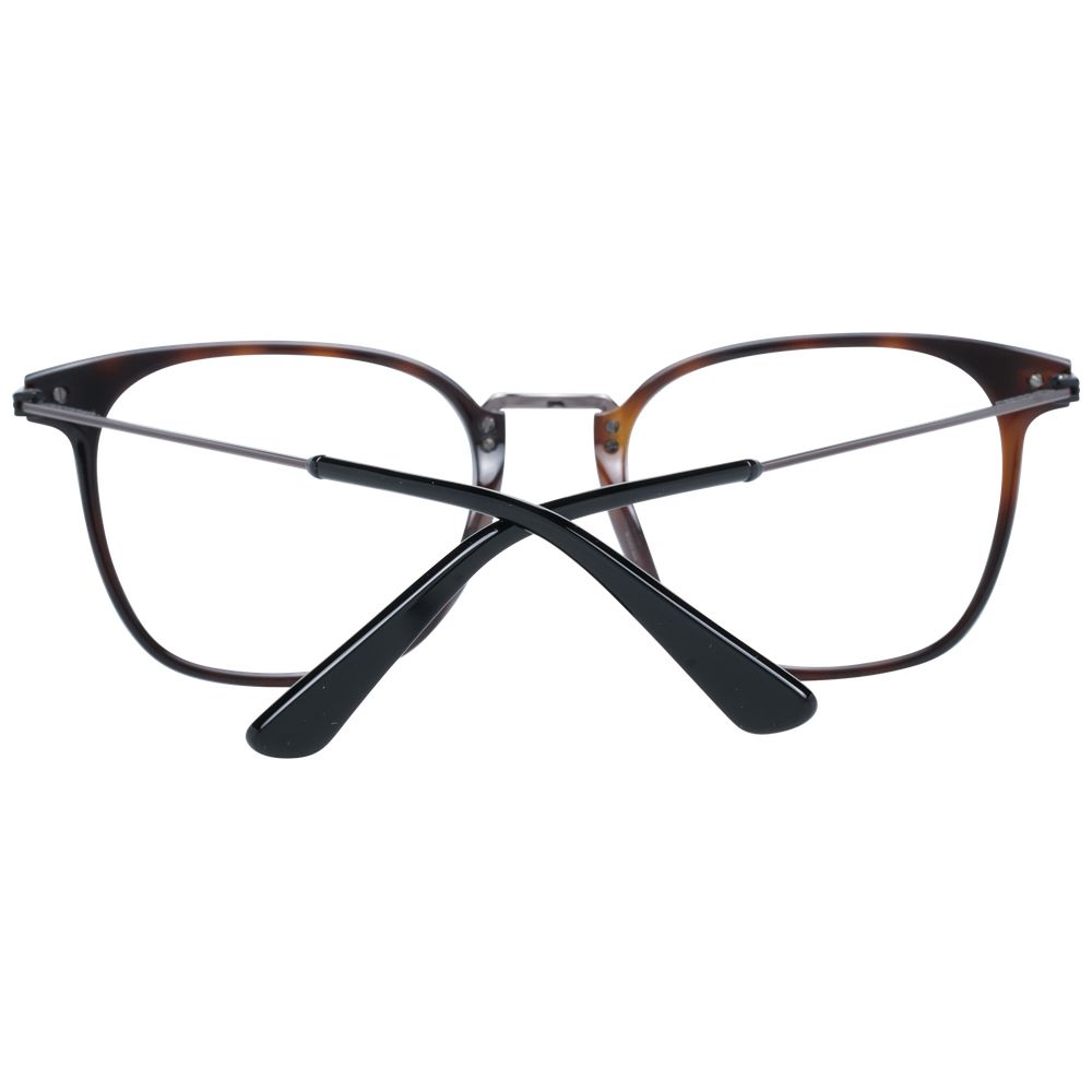 Monture de lunettes de police pour hommes noirs