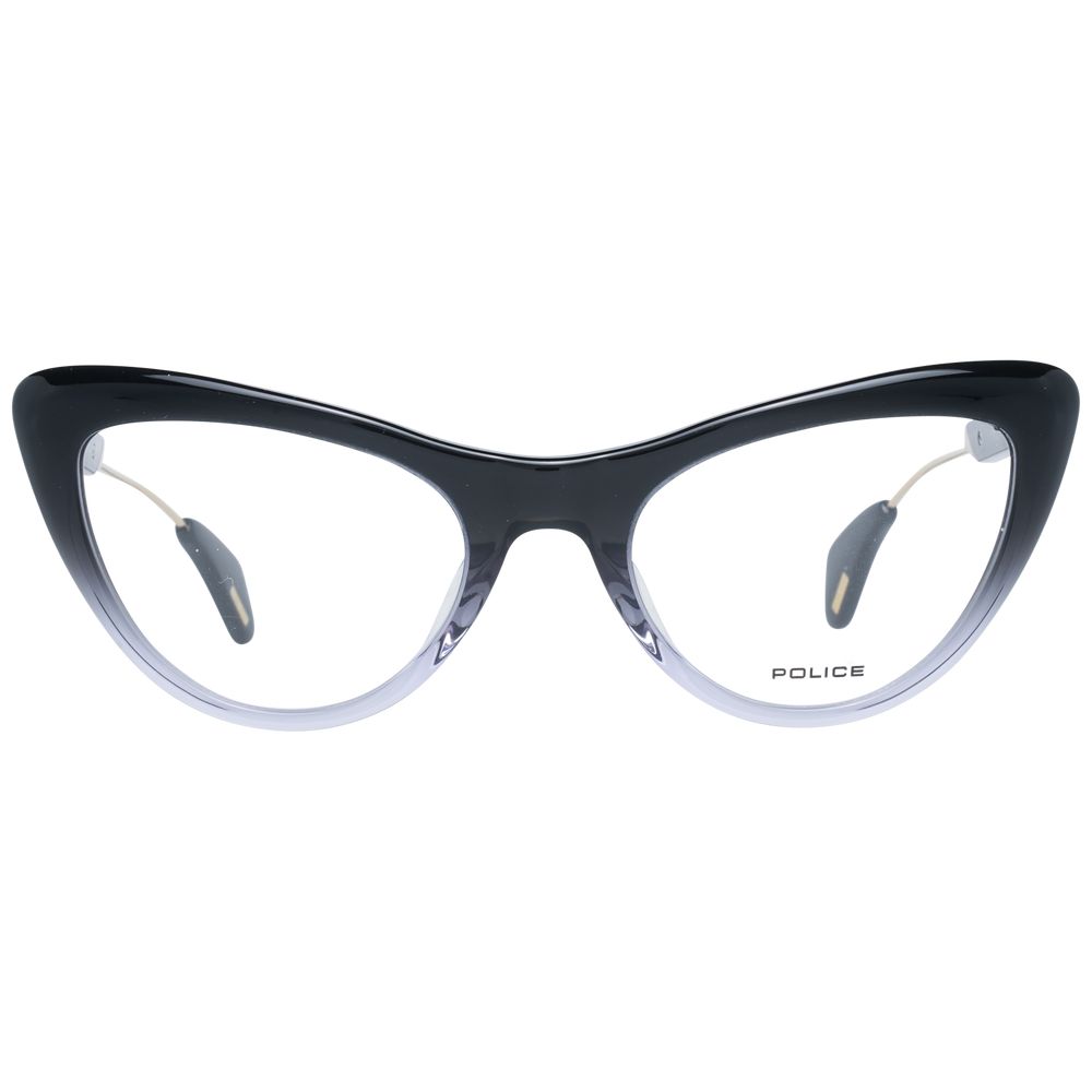 Montures optiques pour femmes noires de la police