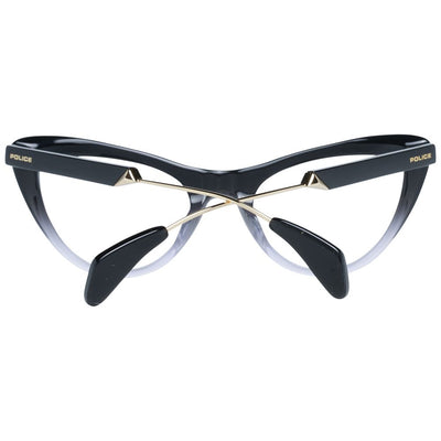 Montures optiques pour femmes noires de la police