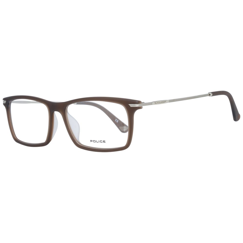 Monture de lunettes marron pour homme Police