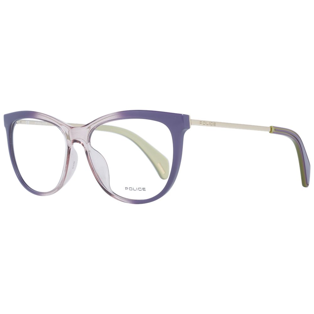 Montures optiques violettes pour femmes de la police