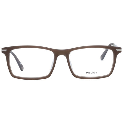 Monture de lunettes marron pour homme Police