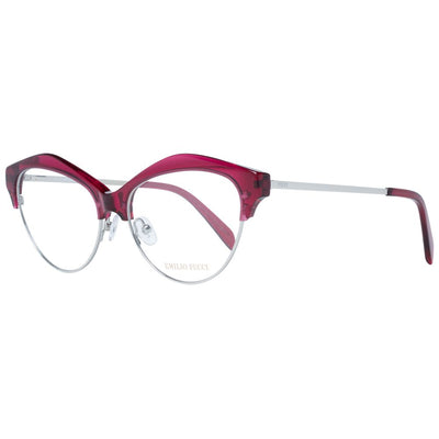 Montures de lunettes pour femme bordeaux Emilio Pucci
