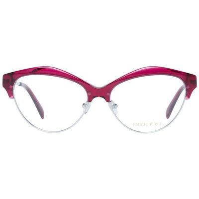 Montures de lunettes pour femme bordeaux Emilio Pucci