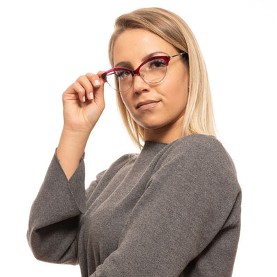 Montures de lunettes pour femme bordeaux Emilio Pucci