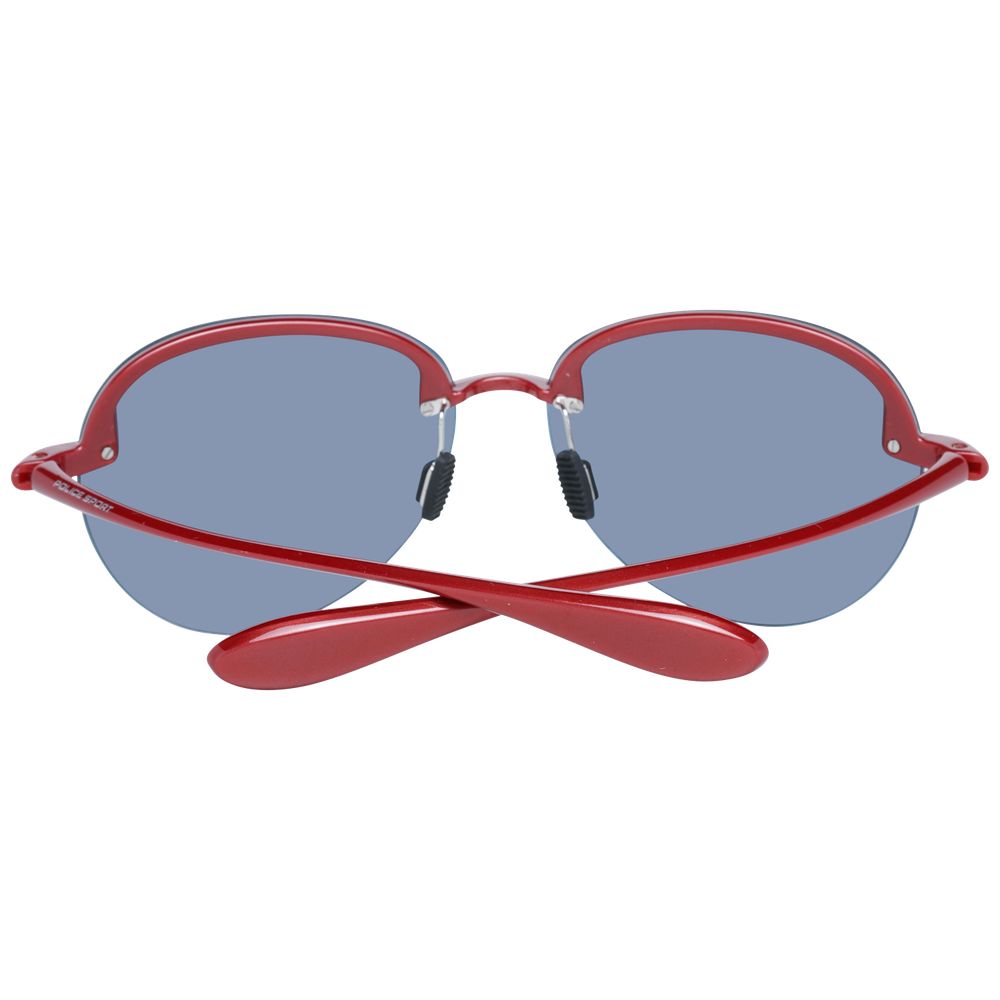 Lunettes de soleil rouges pour hommes Police