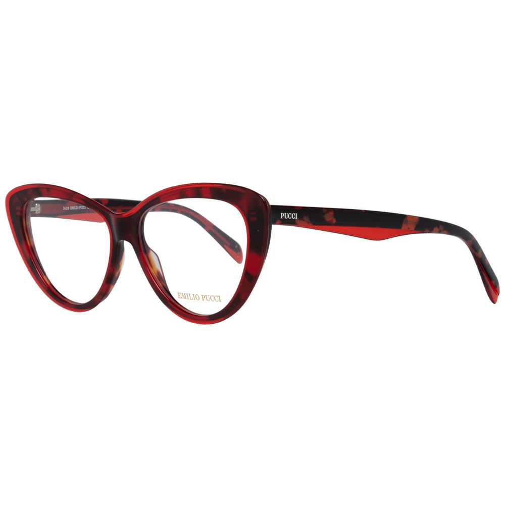 Montures de lunettes rouges pour femmes Emilio Pucci