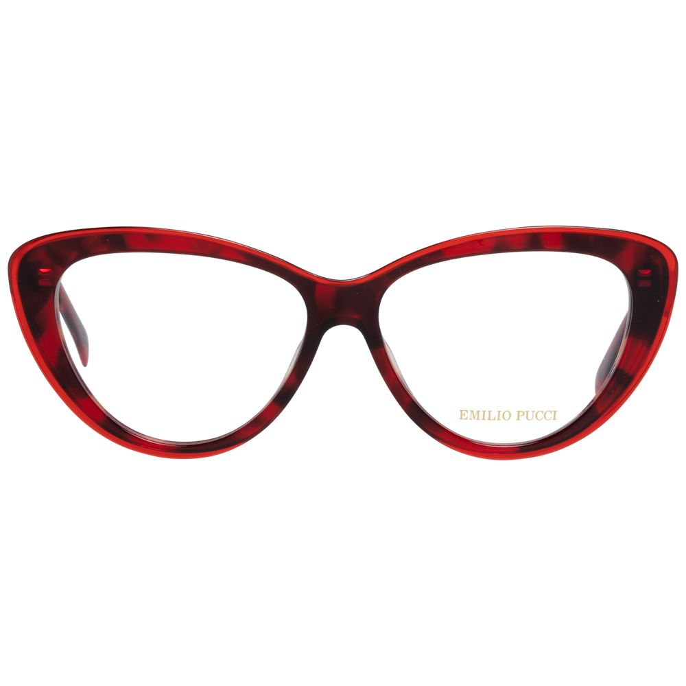 Montures de lunettes rouges pour femmes Emilio Pucci