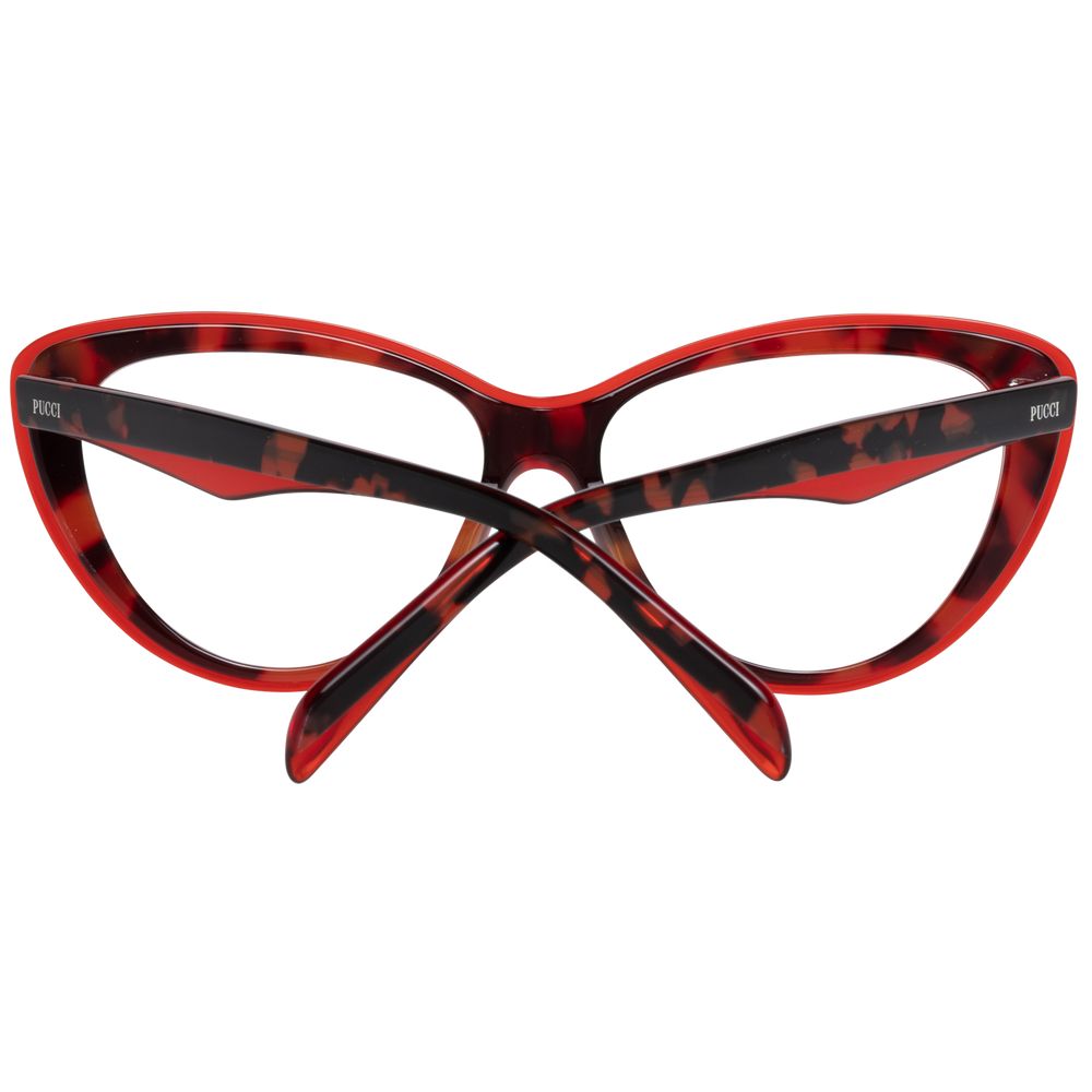 Montures de lunettes rouges pour femmes Emilio Pucci