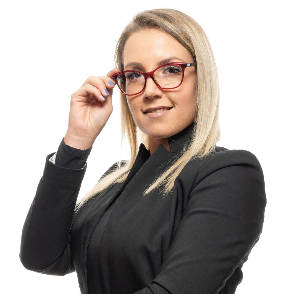 Monture de lunettes rouge pour femme Emilio Pucci