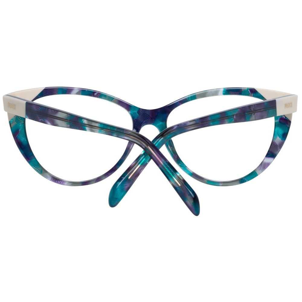 Montures de lunettes bleues pour femmes Emilio Pucci