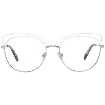 Montures de lunettes Emilio Pucci argentées pour femmes