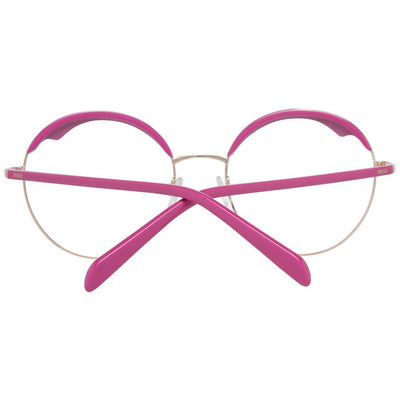 Montures optiques pour femmes Emilio Pucci en or rose
