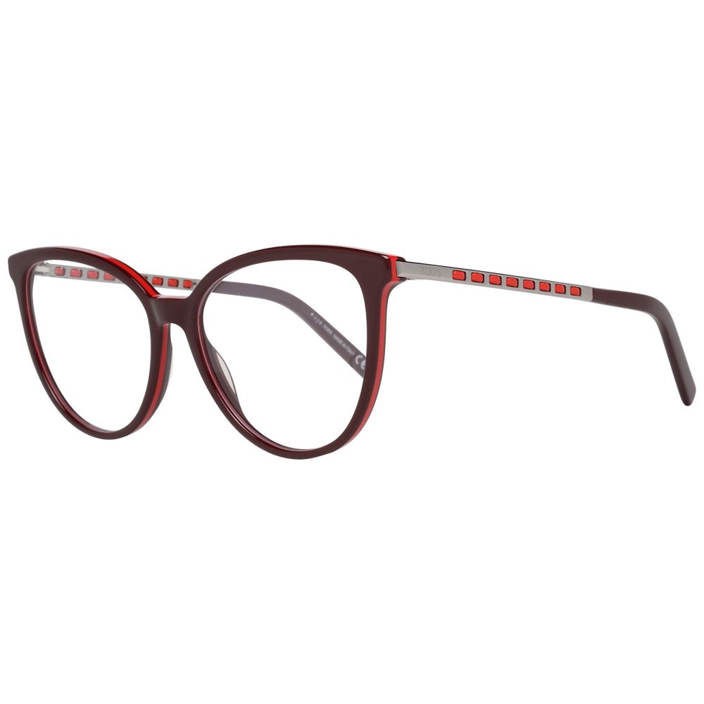 Monture de lunettes Tod's Bordeaux pour femme