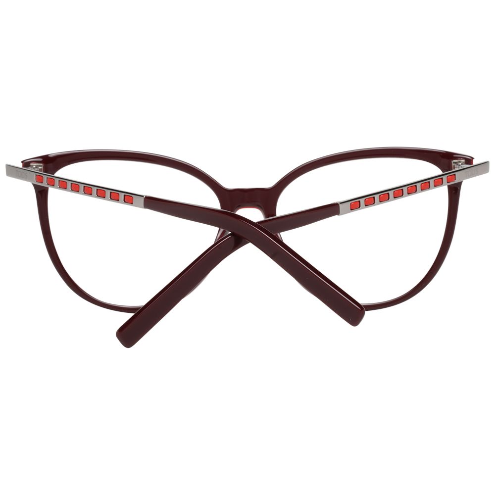 Monture de lunettes Tod's Bordeaux pour femme