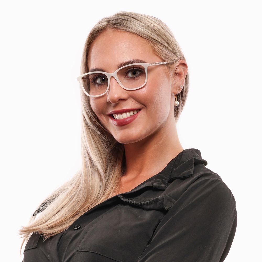 Swarovski Witte Dames Optische Monturen