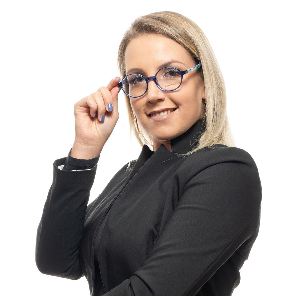 Montures de lunettes bleues pour femmes Emilio Pucci