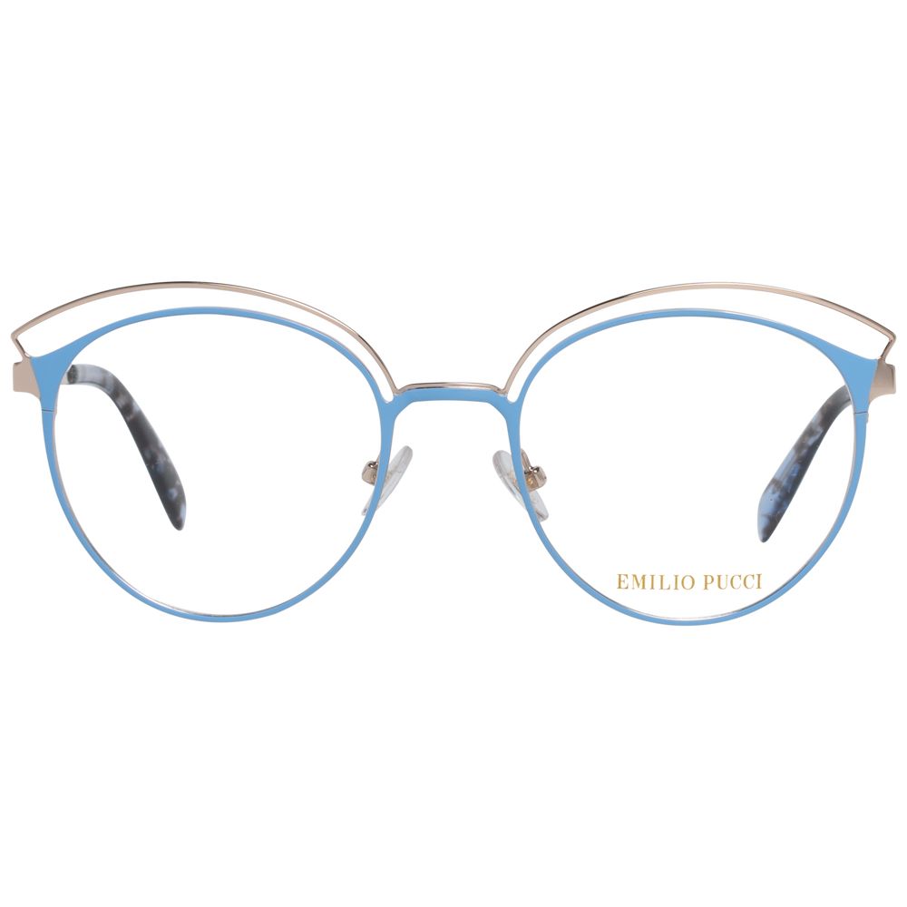 Montures de lunettes bleues pour femmes Emilio Pucci