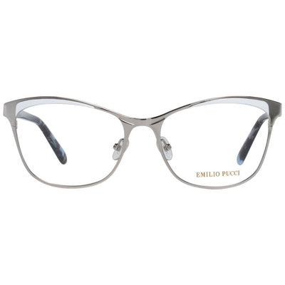 Montures optiques argentées pour femmes Emilio Pucci