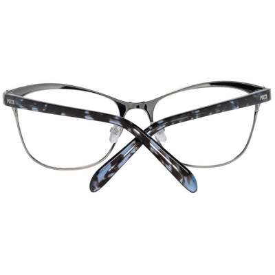 Montures optiques argentées pour femmes Emilio Pucci