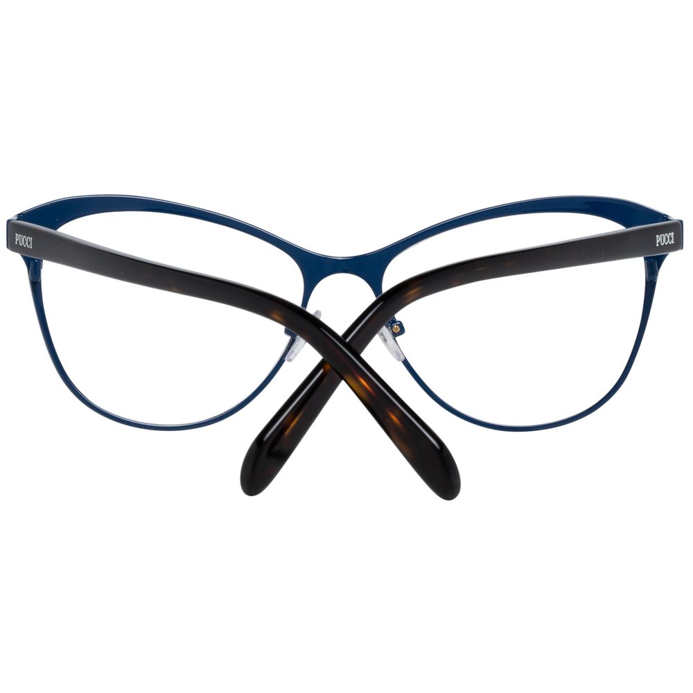 Montures de lunettes bleues pour femmes Emilio Pucci