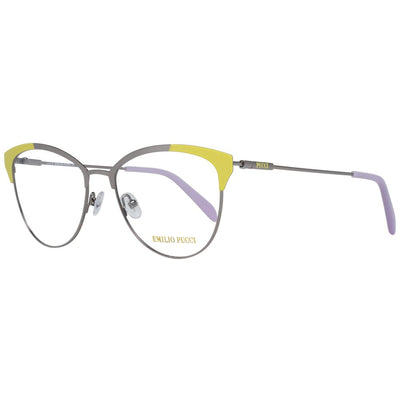 Montures de lunettes Emilio Pucci argentées pour femmes