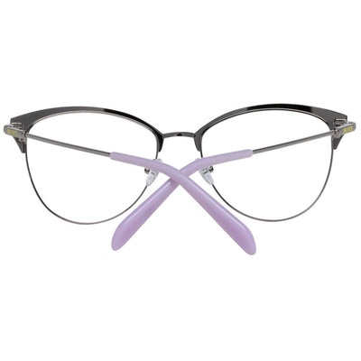 Montures de lunettes Emilio Pucci argentées pour femmes