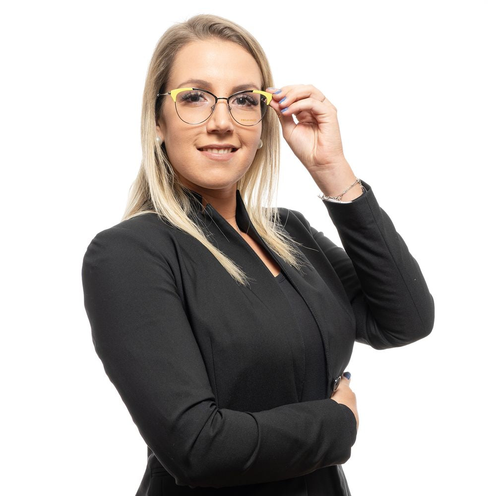 Montures de lunettes Emilio Pucci argentées pour femmes
