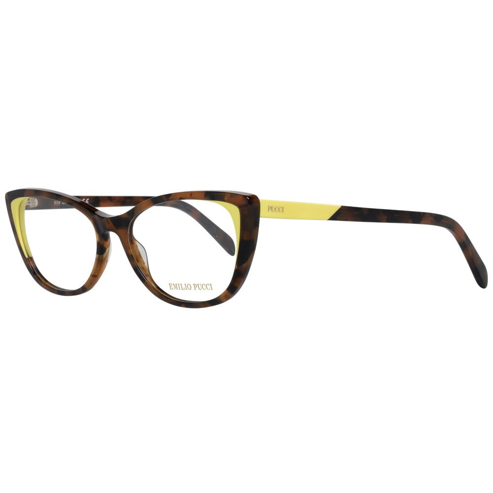 Montures de lunettes marron pour femme Emilio Pucci