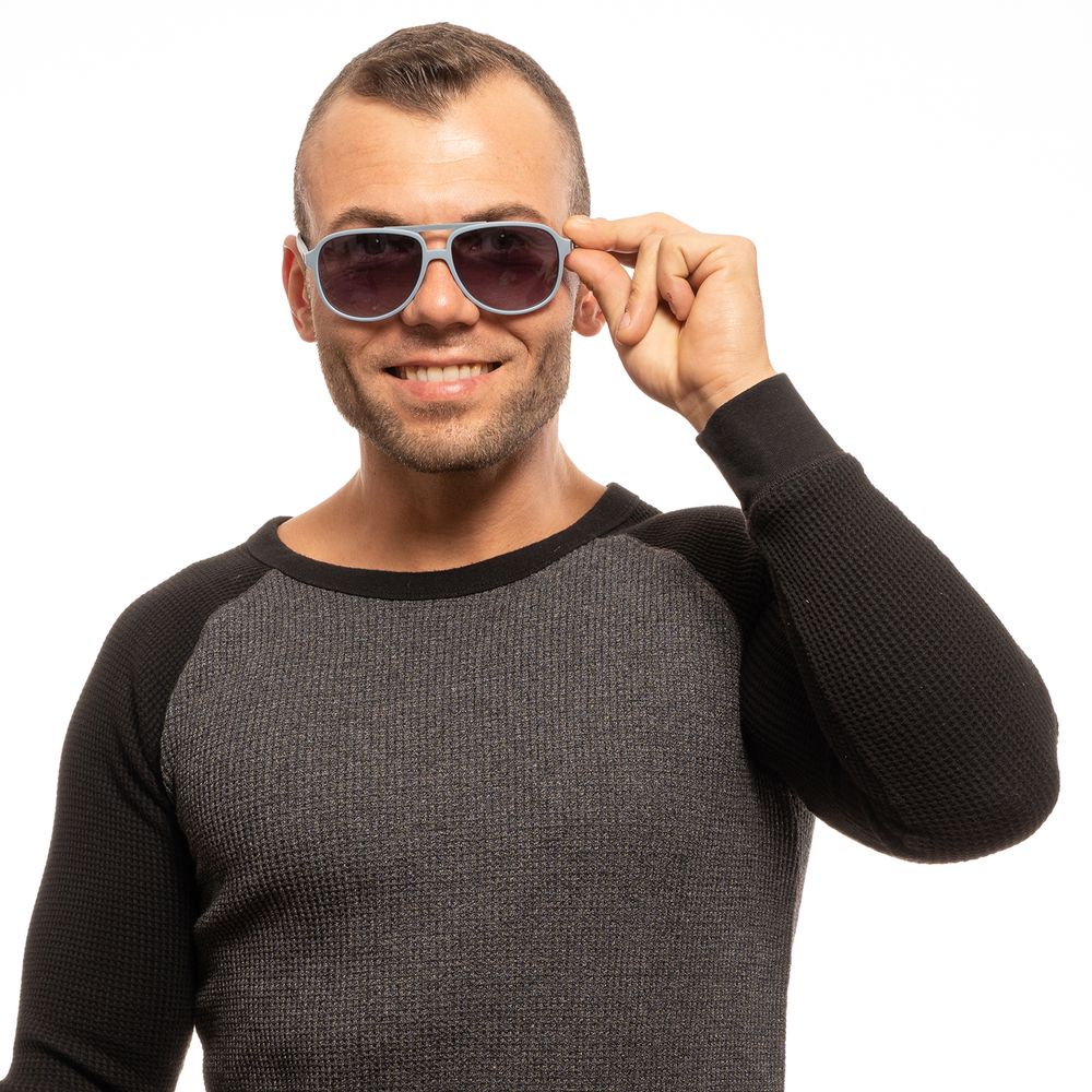 Lunettes de soleil grises pour hommes Police