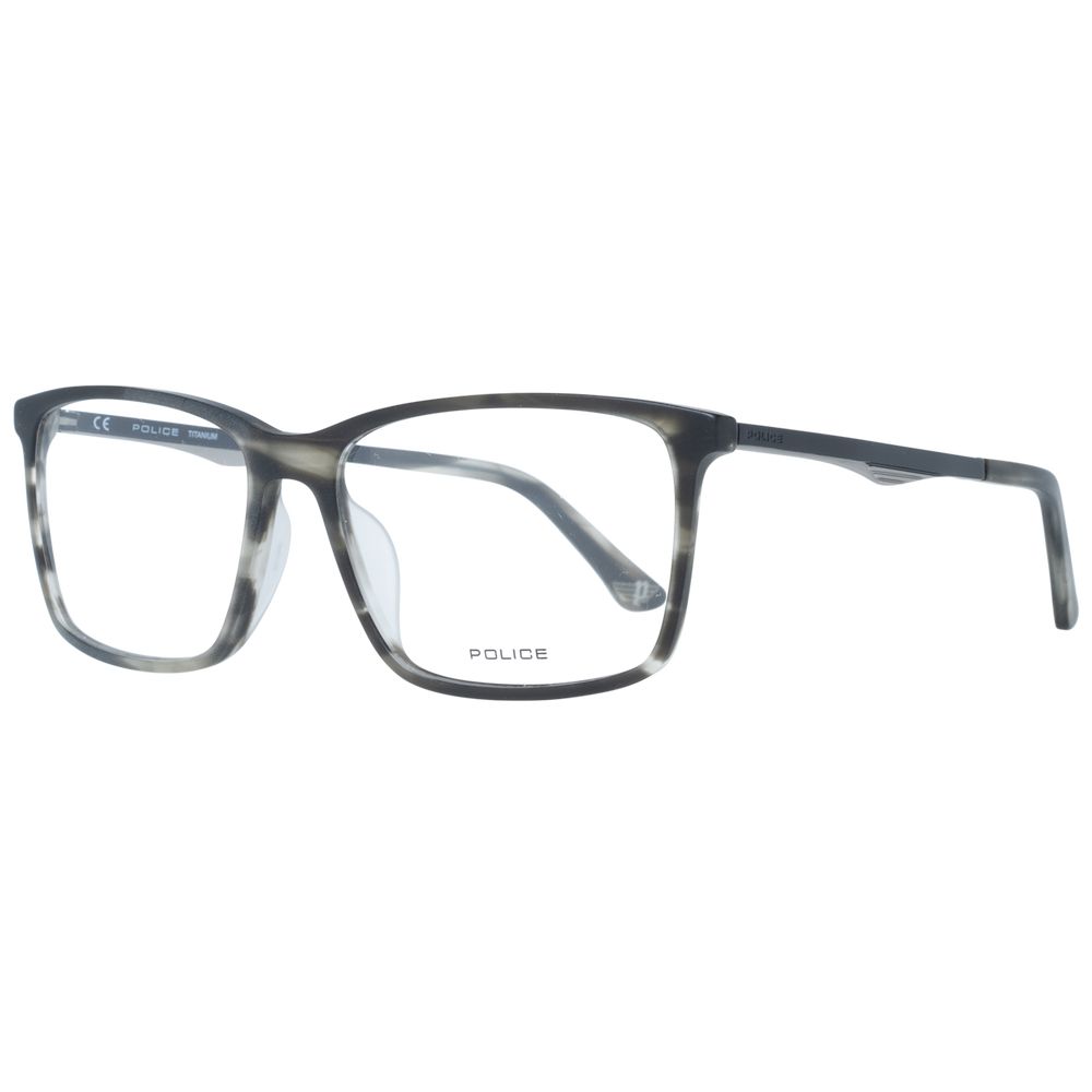 Monture de lunettes grise pour homme Police