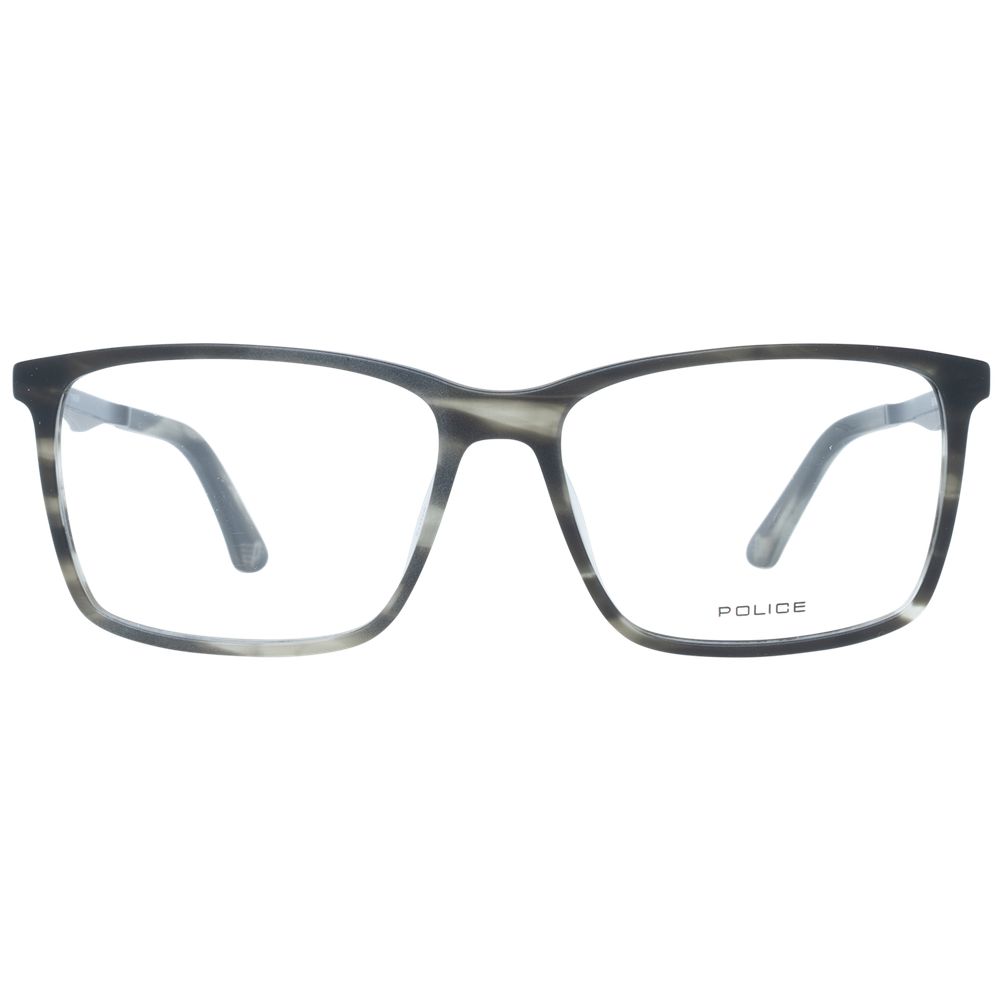 Monture de lunettes grise pour homme Police