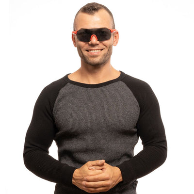 Lunettes de soleil Fila rouges pour hommes