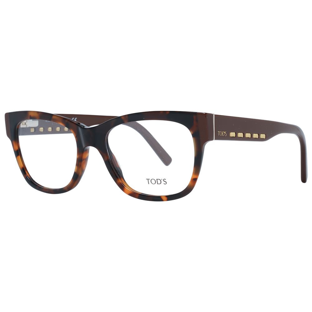 Montures optiques marron pour femmes Tod's