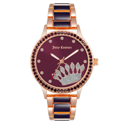 Montre Juicy Couture en or rose pour femme