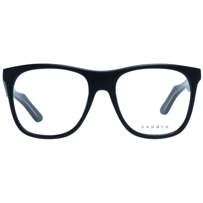 Montures optiques unisexes noires Sandro