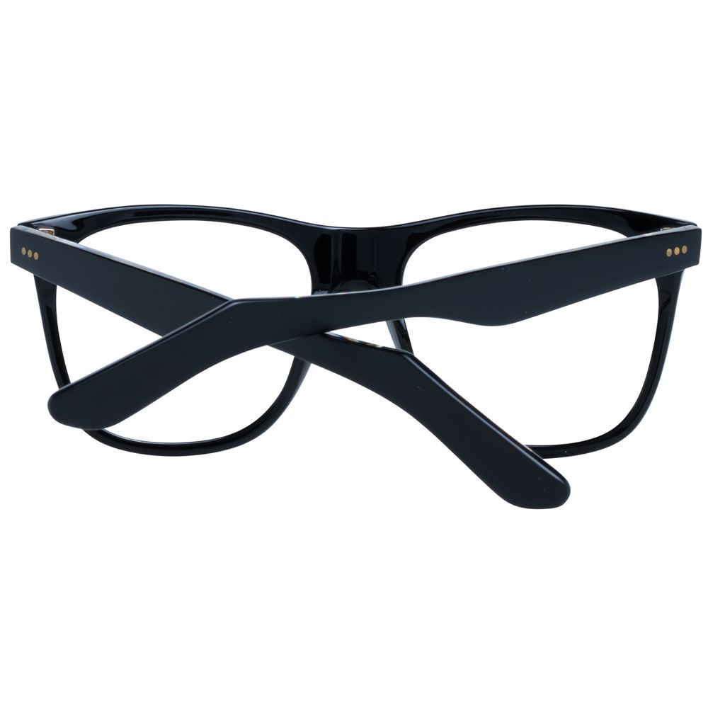 Montures optiques unisexes noires Sandro